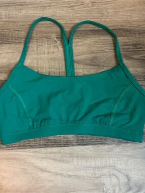Amazon Essentials Green Racerback Sports Bra